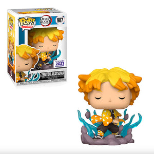 Funko Pop Animation: Demon Slayer - Zenitsu Agatsuma Destello Relámpago Exclusivo