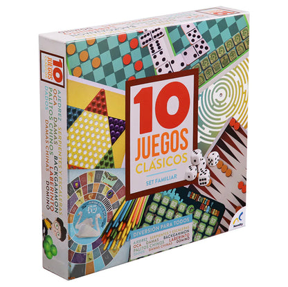 10 Juegos Clásicos: Set Familiar