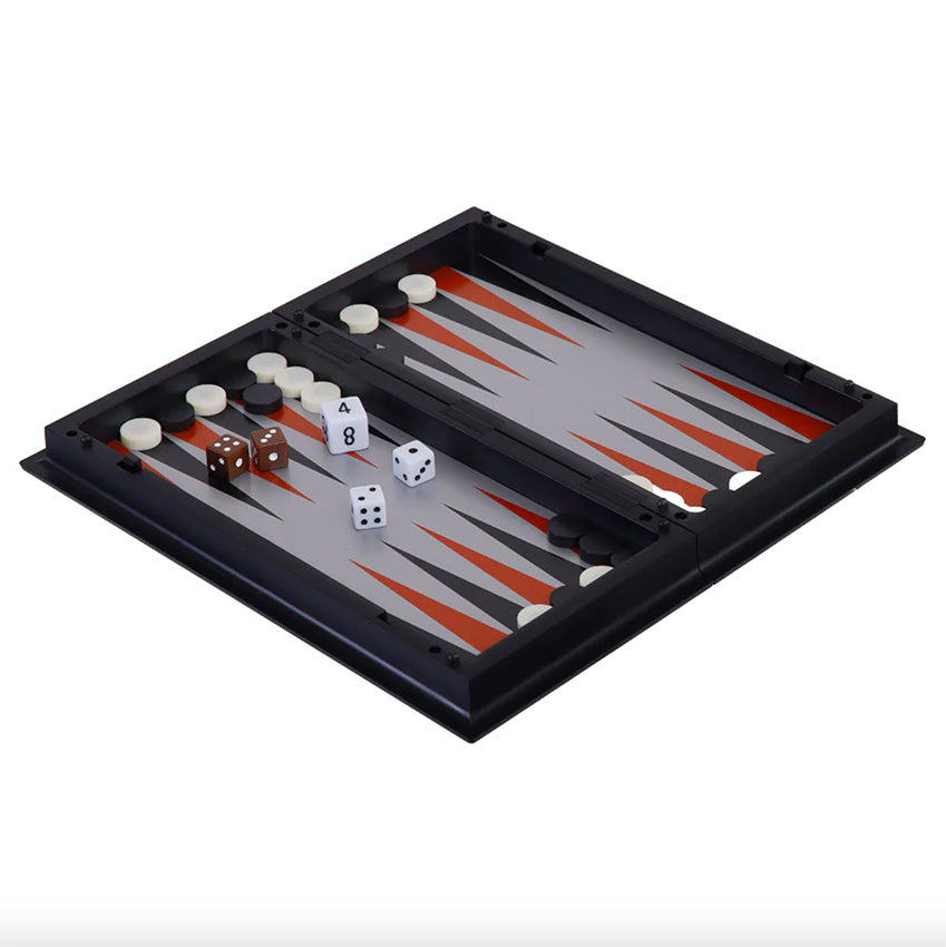 AJEDREZ, DAMAS Y BACKGAMMON MAGNÉTICO: Juego de Mesa