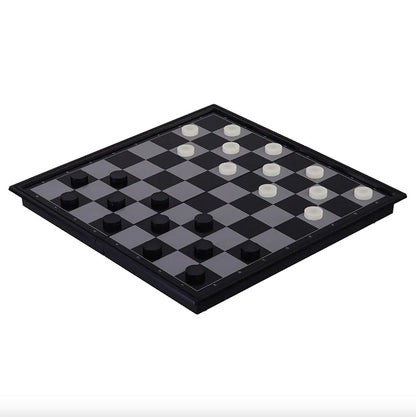 AJEDREZ, DAMAS Y BACKGAMMON MAGNÉTICO: Juego de Mesa