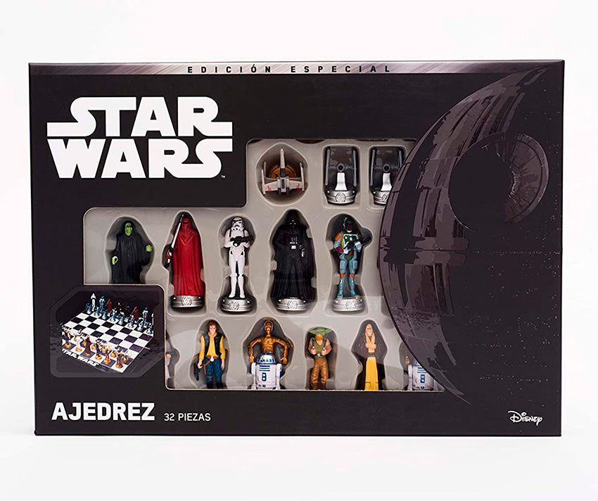 AJEDREZ STAR WARS 3D: Juego de Mesa