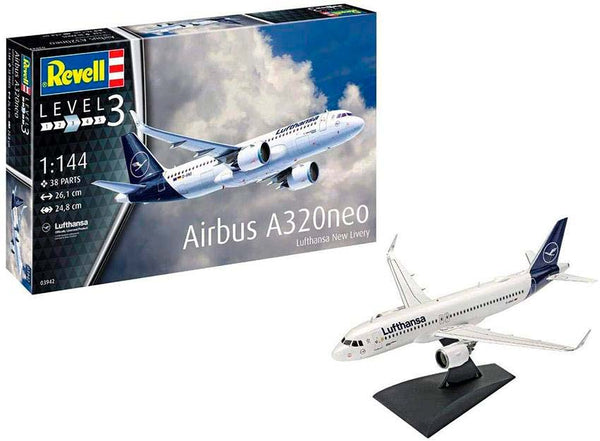 Modelo a escala 1/144 para armar: Avión Airbus A320neo