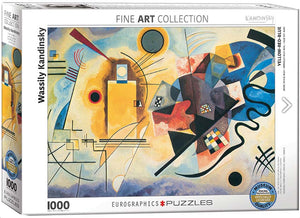 ROMPECABEZAS 1000 PIEZAS EUROGRAPHICS: Yellow Red Blue - Wassily Kandinsky