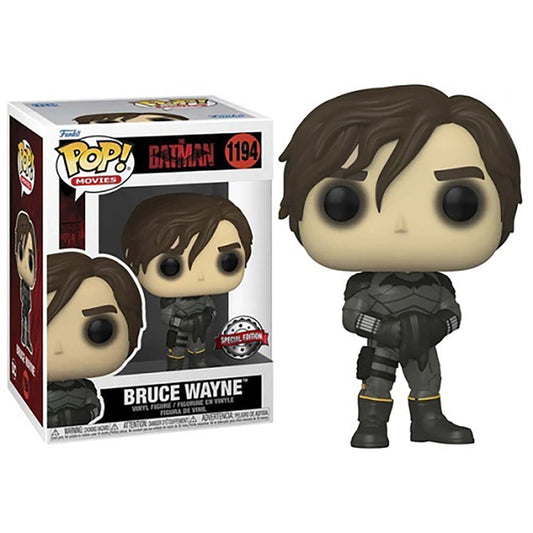 Funko Pop Heroes: The Batman - Bruce Wayne sin Mascara Exclusivo