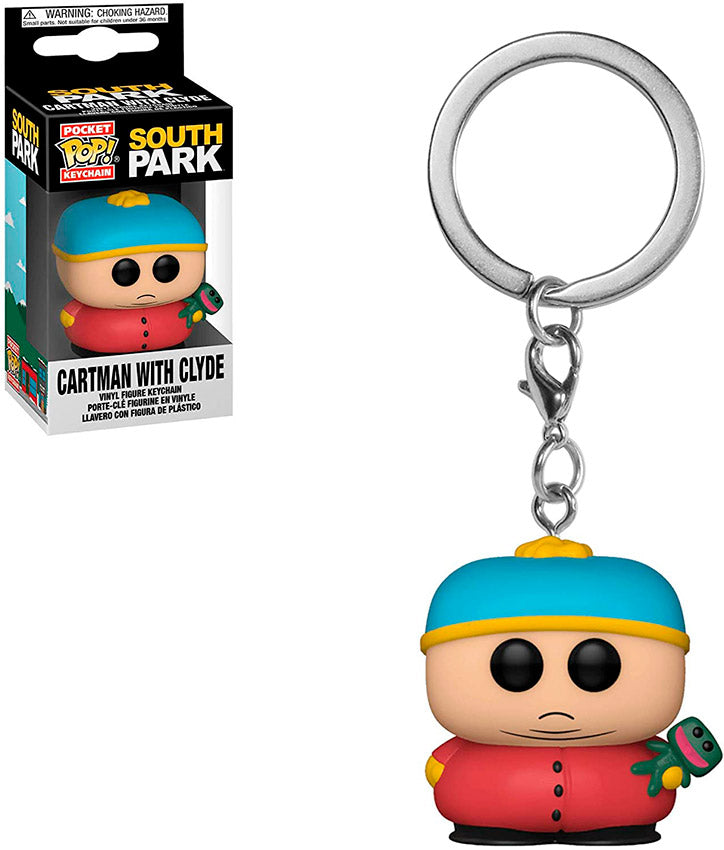 Funko Pop Keychain South Park: Cartman w/ Clyde Llavero