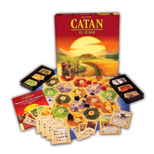 JUEGO DE MESA MARCA DEVIR: CATAN BASE (CLÁSICO)