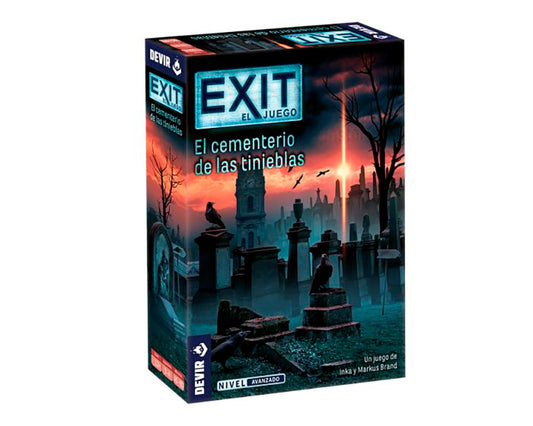 JUEGO DE MESA MARCA DEVIR: EXIT EL CEMENTERIO DE LAS TINIEBLAS