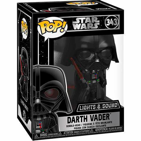 Funko Pop Movies: Star Wars - Darth Vader Electrónico con Luz y Sonido