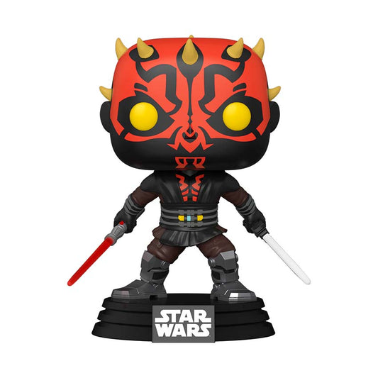Funko Pop Star Wars: Star Wars - Darth Maul con sables Exclusivo