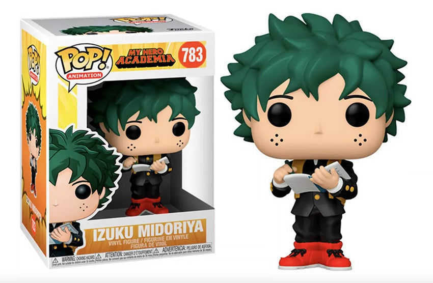 Funko Pop Animation: My Hero Academia - Isuku Midoriya con libro