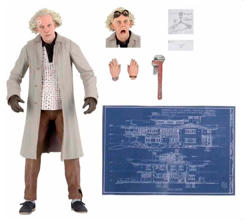 NECA - BACK TO THE FUTURE - Ultimate Doc Brown 7"