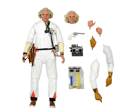 NECA - BACK TO THE FUTURE - Ultimate Doc Brown 1985 7"