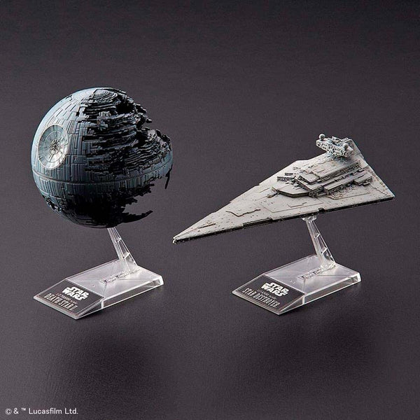 Plastic Model Kit - Stra Wars - Death Star 2 & Star Destroyer