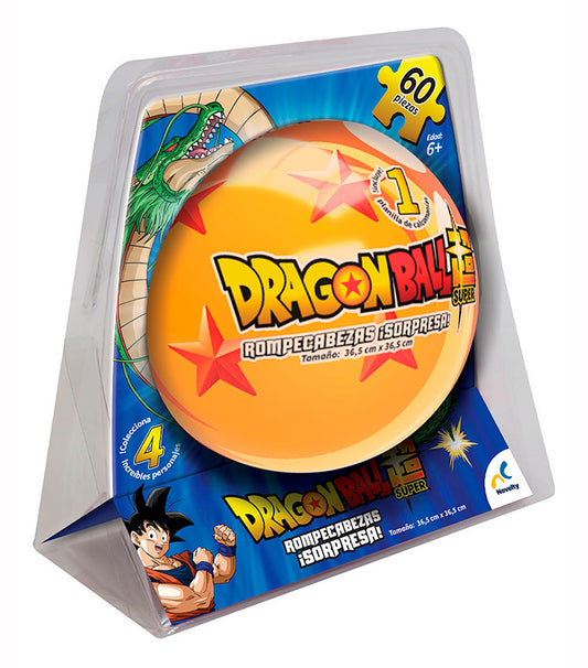 ROMPECABEZA SORPRESA 60 PIEZAS NOVELTY: DRAGON BALL Z