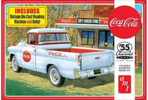 Modelo a escala 1/25 para armar: 1955 Chevy Cameo Pickup Truck (Coca-Cola)