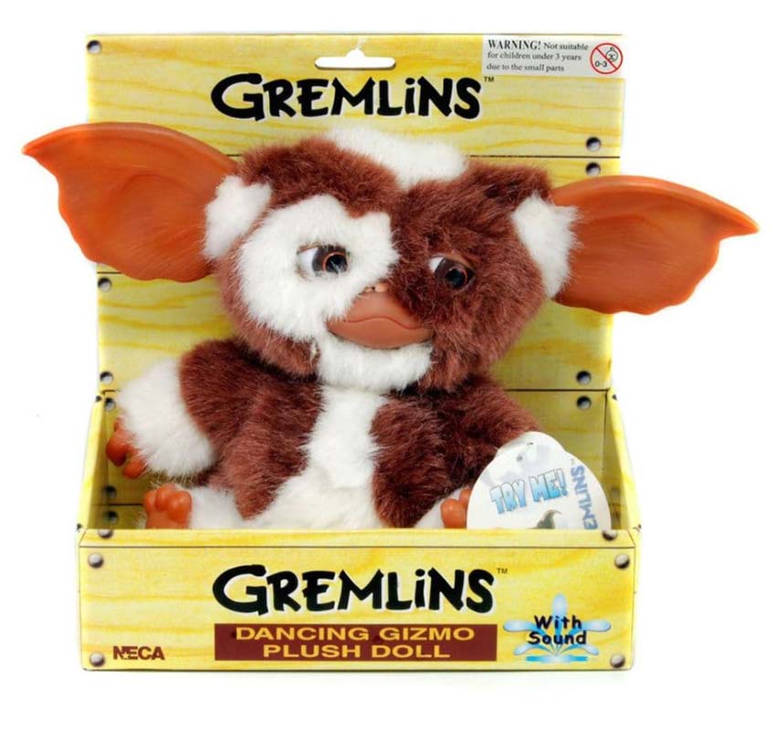NECA - Gremlins - Peluche de Gizmo con sonido y movimiento