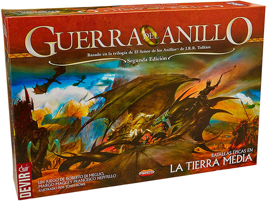 JUEGO DE MESA DEVIR: GUERRA DEL ANILLO - La Tierra Media