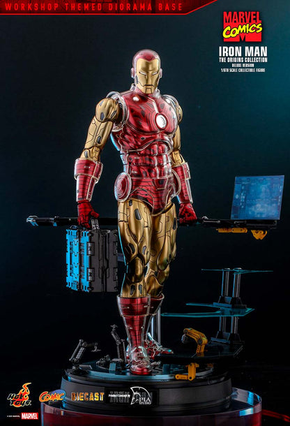 Hot Toys Marvel: Marvel Origins Collection - Iron Man 1960 Deluxe Escala 1/6