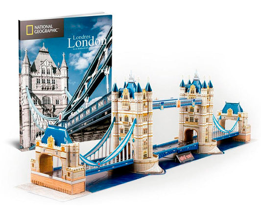 ROMPECABEZAS 3D NOVELTY: NATIONAL GEOGRAPHIC - LONDRES TOWER BRIDGE
