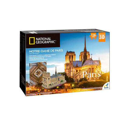 ROMPECABEZAS 3D NOVELTY: NATIONAL GEOGRAPHIC - PARIS NOTRE DAME