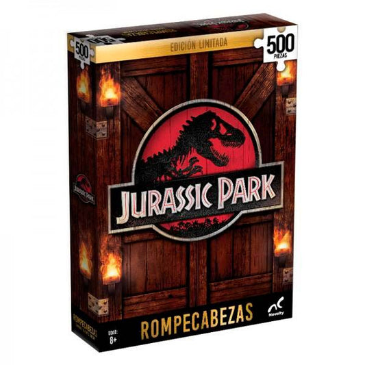 ROMPECABEZAS 500 PIEZAS NOVELTY: JURASSIC PARK