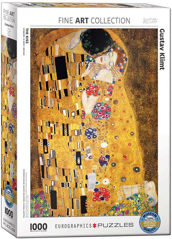 ROMPECABEZAS 1000 PIEZAS EUROGRAPHICS: The Kiss - Gustav Klimt