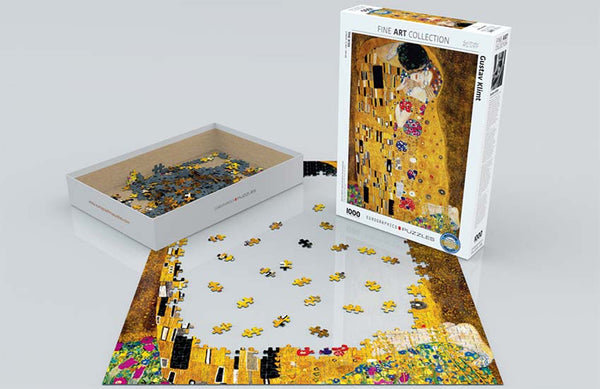 ROMPECABEZAS 1000 PIEZAS EUROGRAPHICS: The Kiss - Gustav Klimt