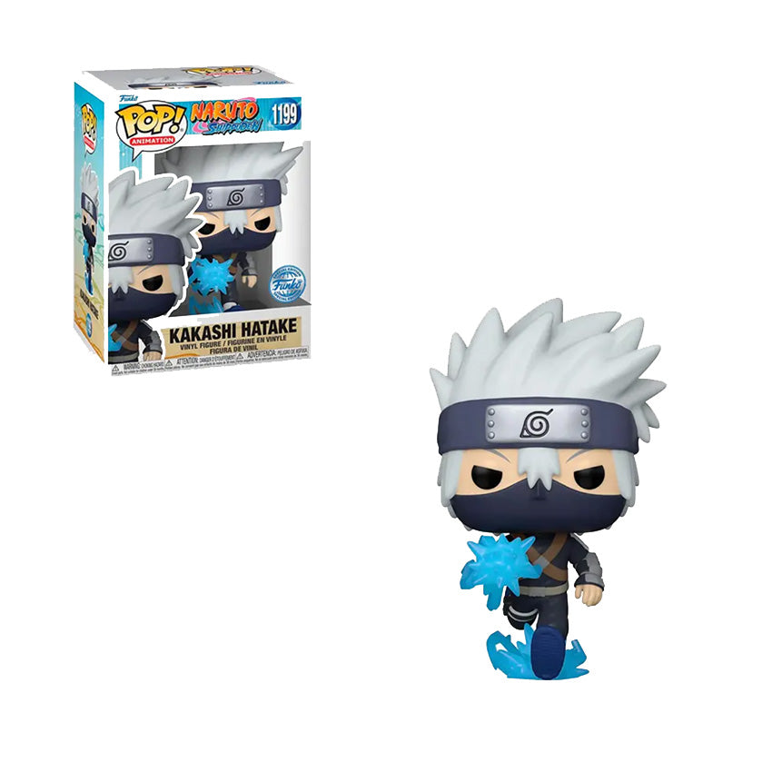 Funko Pop Animation: Naruto Shippuden - Kakashi Joven con Chidori Exclusivo