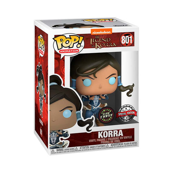 Funko Pop Animation: Avatar La Leyenda de Korra - Korra Limited Glow Chase Exclusivo