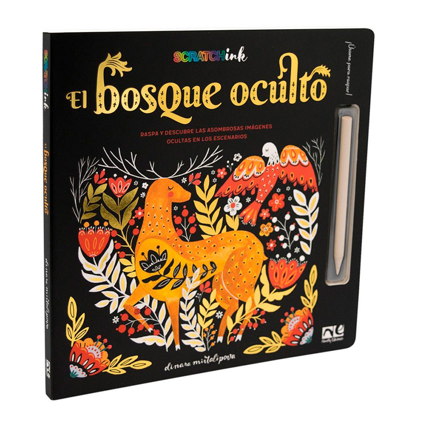 Libro de Dibujo - EL BOSQUE OCULTO