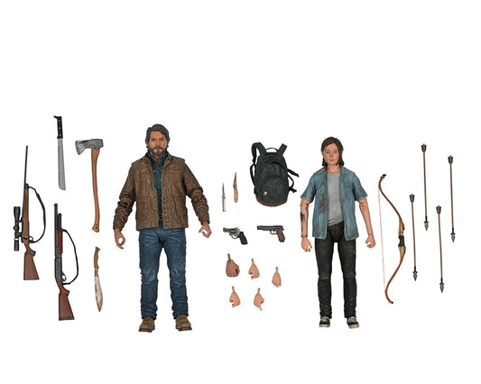 NECA - THE LAST OF US 2 - Joel y Ellie 2 pack 7"