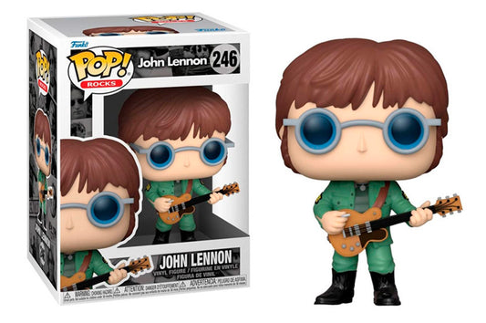 Funko Pop Rocks: John Lennon Chamarra Militar