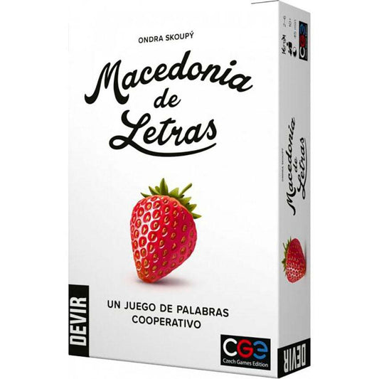 JUEGO DE MESA MARCA CZECH GAMES EDITION: LETTER JAM (Macedonia de Letras)