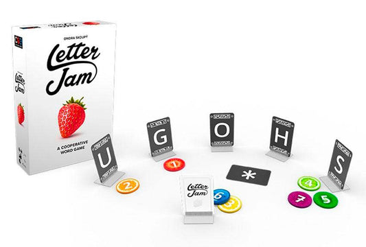 JUEGO DE MESA MARCA CZECH GAMES EDITION: LETTER JAM (Macedonia de Letras)