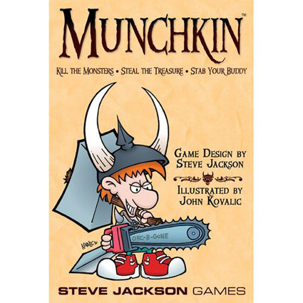 JUEGO DE MESA Marca Steve Jackson Games: MUNCHKIN (INGLES)