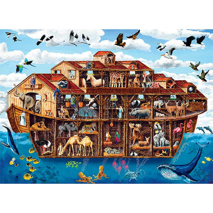 ROMPECABEZAS 1000 PIEZAS GRANDES MASTER PIECES: CUT-AWAYS NOAH'S ARK