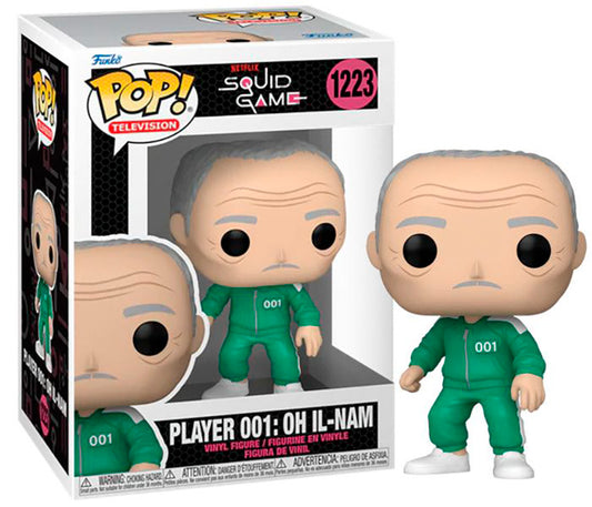 Funko Pop TV: Juego del Calamar - Jugador:001 IL Nam
