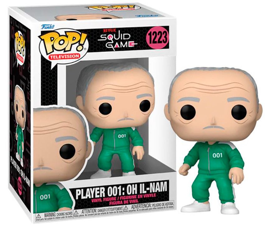 Funko Pop TV: Juego del Calamar - Jugador:001 IL Nam