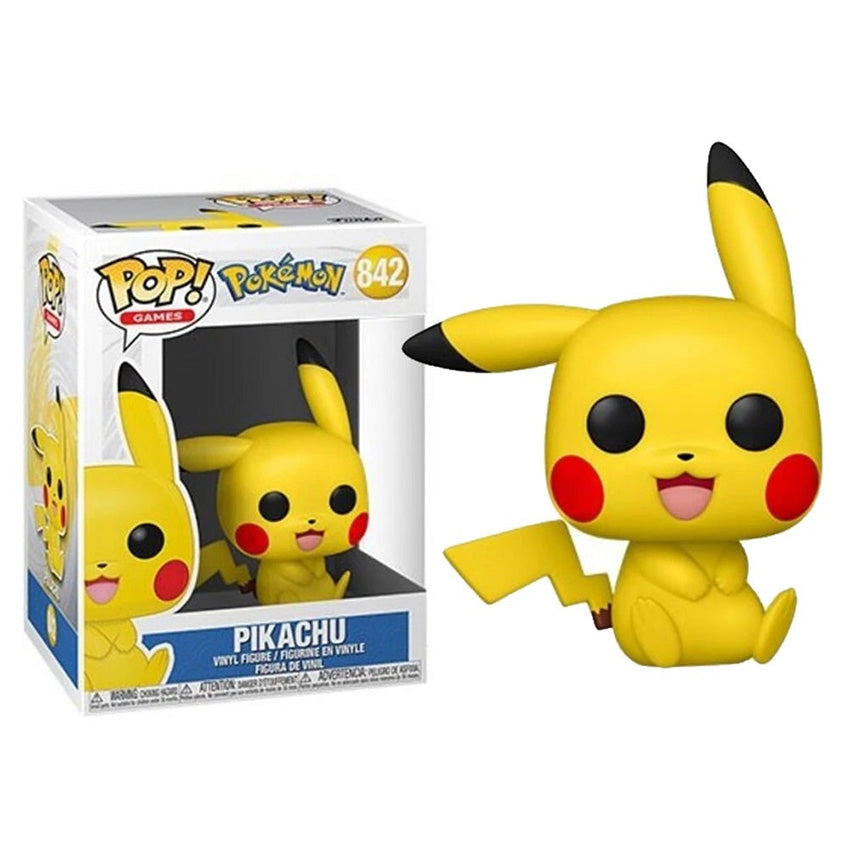 Funko Pop Games: Pokemon - Pikachu sentado
