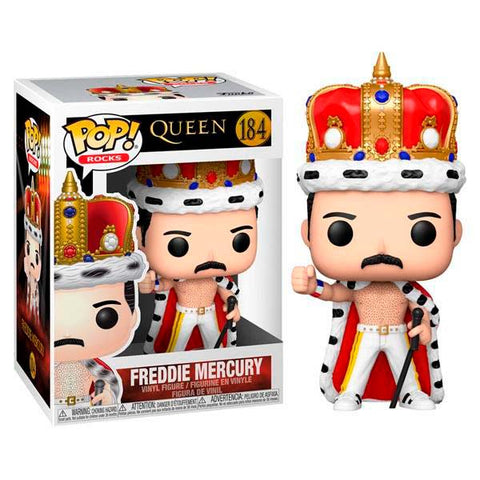 Funko Pop Rocks: Queen - Freddie Mercury King Rey