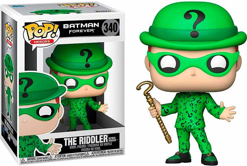 Funko Pop Heroes: Batman Forever - The Riddler (El Acertijo)