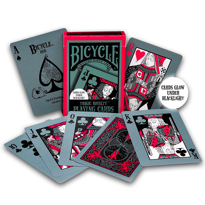 BARAJA POKER BICYCLE TRAGIC ROYALTY