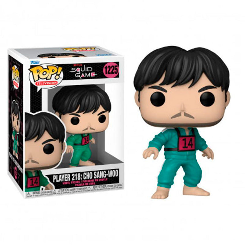 Funko Pop TV: Juego del Calamar - Jugador:218 Sang Woo