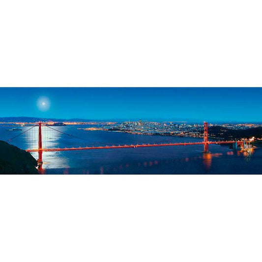 ROMPECABEZAS 1000 PIEZAS PANORAMICO MASTER PIECES: CITYSCAPES - SAN FRANCISCO