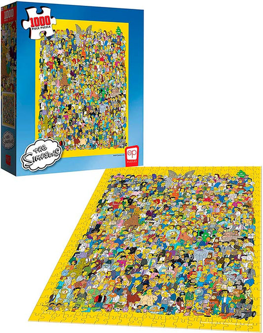 ROMPECABEZAS 1000 PIEZAS USAOPOLY: The Simpsons: Cast of Thousands