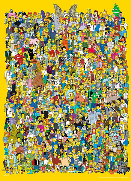 ROMPECABEZAS 1000 PIEZAS USAOPOLY: The Simpsons: Cast of Thousands