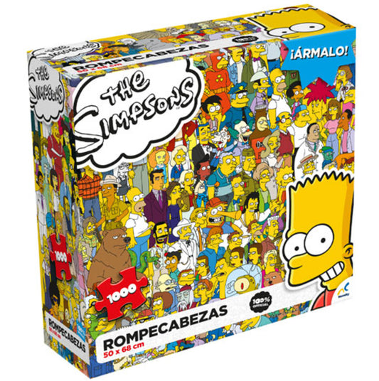 ROMPECABEZAS 1000 PIEZAS NOVELTY: LOS SIMPSONS