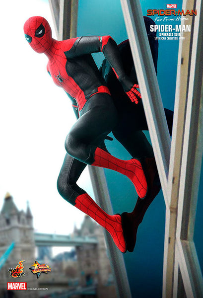 Hot Toys Marvel: Spiderman Far From Home - Spiderman Upgraded Suit Escala 1/6
