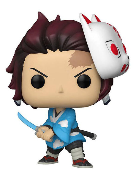 Funko Pop Animation: Demon Slayer - Tanjiro con mascara Exclusivo