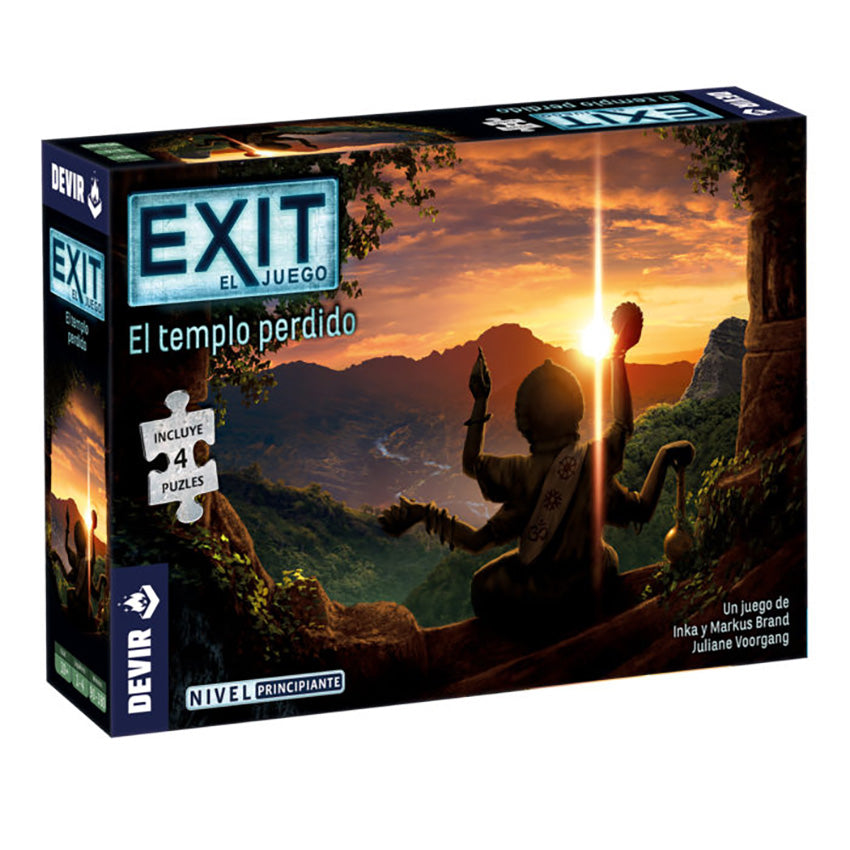 JUEGO DE MESA MARCA DEVIR: EXIT EL TEMPLO PERDIDO